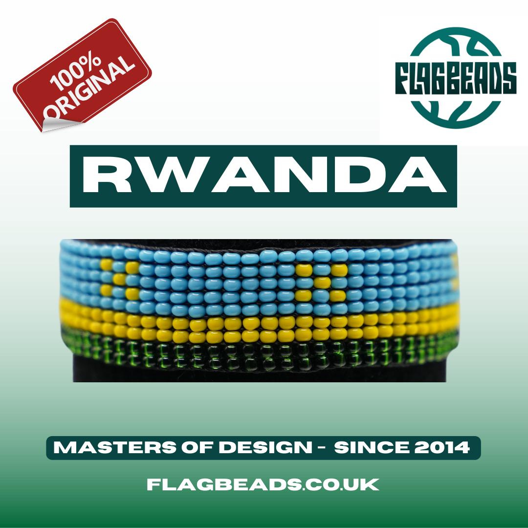 Rwanda Bracelet by Flagbeads